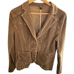 🌸Clearance🌸Women’s Corduroy Camel colored Large Ambition coat-Used